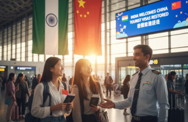 India Restores Tourist Visas for Chinese Nationals