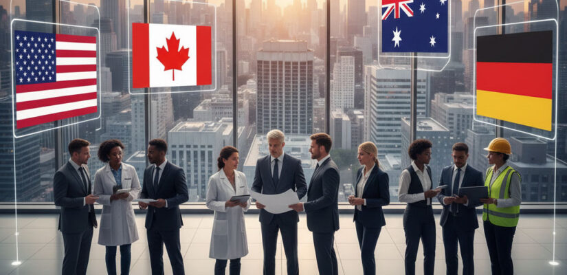 High-Demand Occupations Across Top Immigration Countries