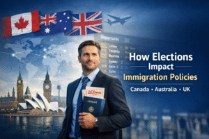 How Political Elections in Canada, Australia & the UK Influence Immigration Policy