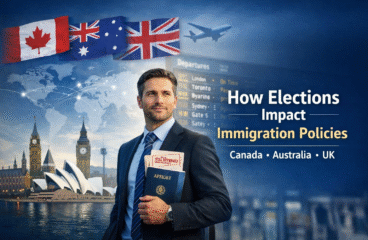 How Political Elections in Canada, Australia & the UK Influence Immigration Policy