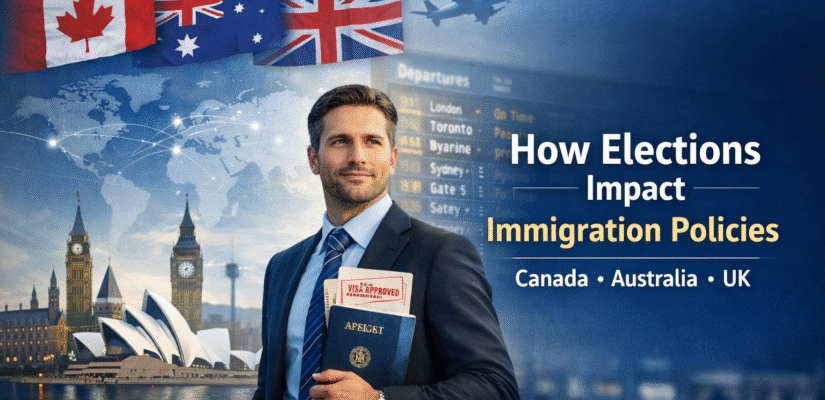 How Political Elections in Canada, Australia & the UK Influence Immigration Policy